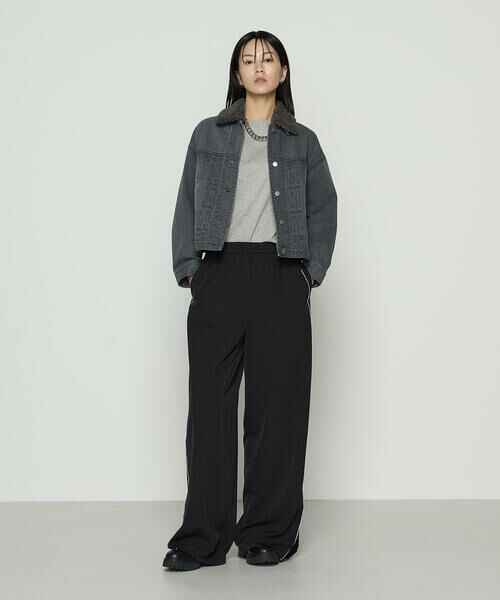 COMME CA PLATINUM S-SIZE / コムサ・プラチナ エスサイズ Gジャン・デニムジャケット | 〔 Sサイズ 〕10.5オンス空紡デニム フェイクファー襟付きデニムジャケット | 詳細1