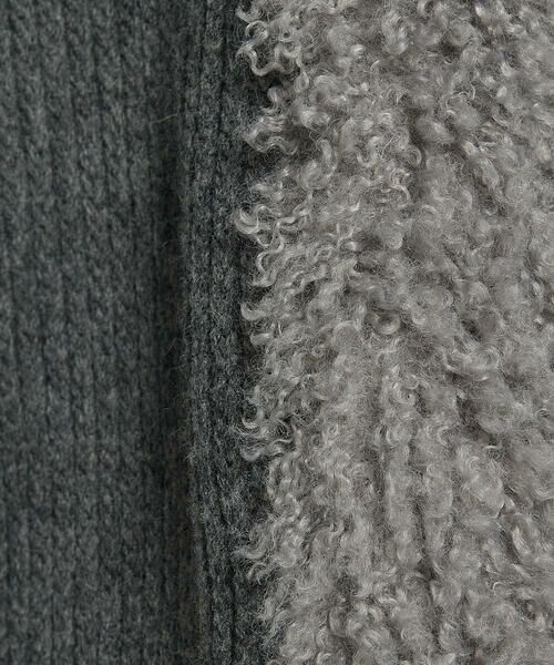 COMME CA PLATINUM S-SIZE / コムサ・プラチナ エスサイズ ベスト | 〔 Sサイズ 〕 シープボア調フェイクファージレ | 詳細16