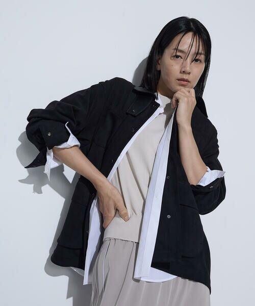 COMME CA PLATINUM S-SIZE / コムサ・プラチナ エスサイズ その他アウター | 〔 Sサイズ 〕 ストレッチスエード調 ブルゾン | 詳細5