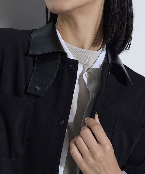 COMME CA PLATINUM S-SIZE / コムサ・プラチナ エスサイズ その他アウター | 〔 Sサイズ 〕 ストレッチスエード調 ブルゾン | 詳細8