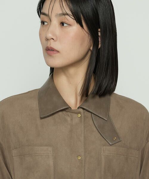 COMME CA PLATINUM S-SIZE / コムサ・プラチナ エスサイズ その他アウター | 〔 Sサイズ 〕 ストレッチスエード調 ブルゾン | 詳細17