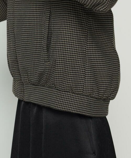 COMME CA PLATINUM S-SIZE / コムサ・プラチナ エスサイズ その他アウター | 〔 Sサイズ 〕 ドビーガンクラブチェック リバーシブルショートダウンブルゾン | 詳細15