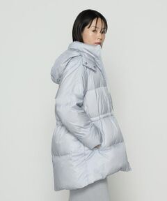 COMME CA PLATINUM S-SIZE / コムサ・プラチナ エスサイズ その他アウター | 〔 Sサイズ 〕 ライトナイロンタフタ  フード付きダウンコート