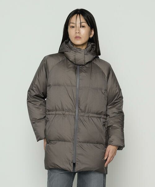 COMME CA PLATINUM S-SIZE / コムサ・プラチナ エスサイズ その他アウター | 〔 Sサイズ 〕 ライトナイロンタフタ  フード付きダウンコート | 詳細4