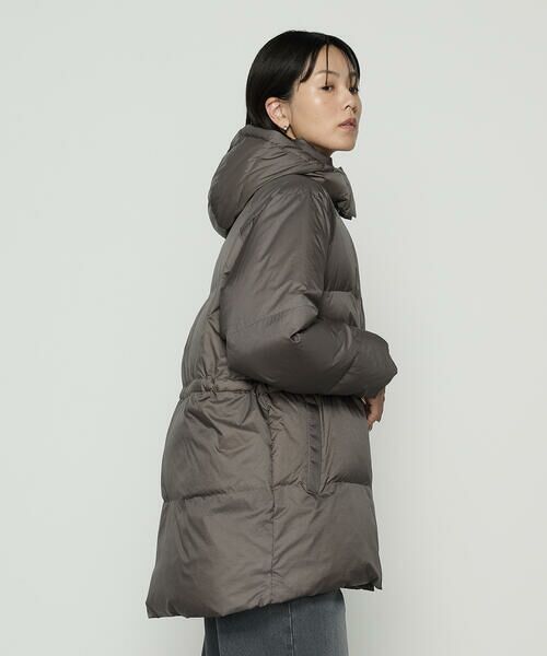 COMME CA PLATINUM S-SIZE / コムサ・プラチナ エスサイズ その他アウター | 〔 Sサイズ 〕 ライトナイロンタフタ  フード付きダウンコート | 詳細6