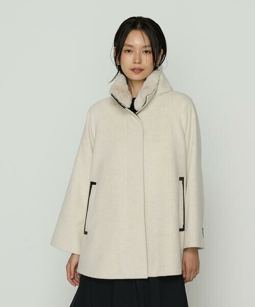 COMME CA PLATINUM S-SIZE / コムサ・プラチナ エスサイズ その他アウター | 〔 Sサイズ 〕 アンゴラウール ・Aラインショートコート | 詳細19