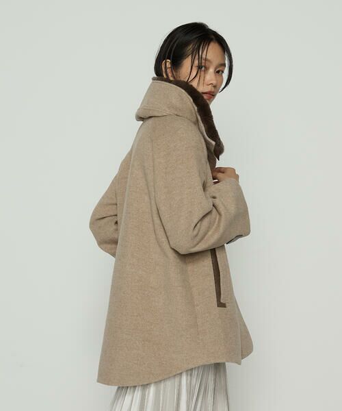 COMME CA PLATINUM S-SIZE / コムサ・プラチナ エスサイズ その他アウター | 〔 Sサイズ 〕 アンゴラウール ・Aラインショートコート | 詳細28