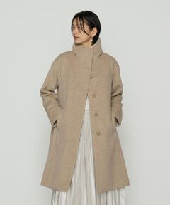 COMME CA PLATINUM S-SIZE / コムサ・プラチナ エスサイズ その他アウター | 〔 Sサイズ 〕アンゴラウール スタンドフーデットコート