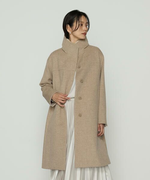 COMME CA PLATINUM S-SIZE / コムサ・プラチナ エスサイズ その他アウター | 〔 Sサイズ 〕アンゴラウール スタンドフーデットコート | 詳細25