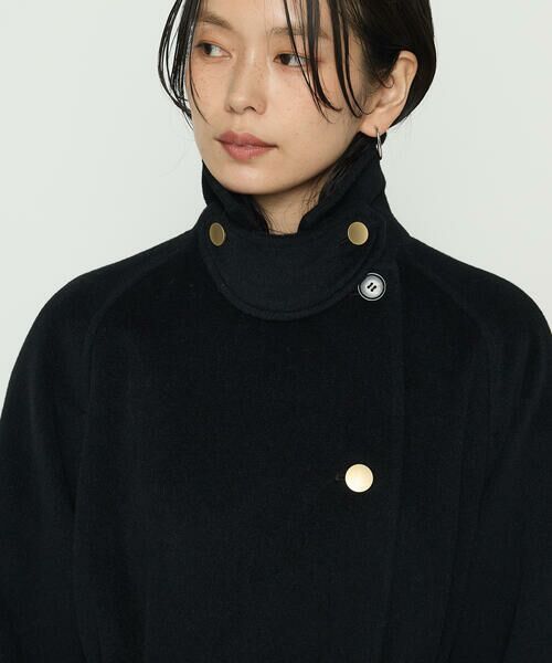 COMME CA PLATINUM S-SIZE / コムサ・プラチナ エスサイズ トレンチコート | 〔 Sサイズ 〕 アンゴラウール ロングトレンチコート | 詳細18