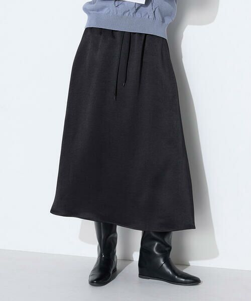 COMME CA PLATINUM S-SIZE / コムサ・プラチナ エスサイズ ロング・マキシ丈スカート | 〔 Sサイズ 〕 ビンテージダブルサテン スカート | 詳細18