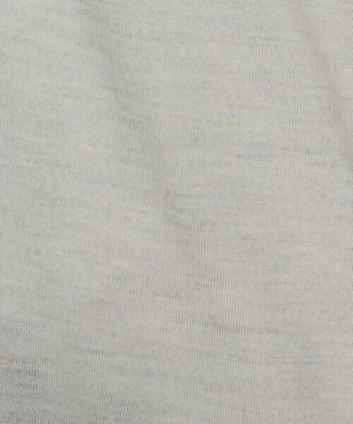 COMME CA PLATINUM S-SIZE / コムサ・プラチナ エスサイズ カーディガン・ボレロ | 〔 Sサイズ 〕 ウール梳毛 Vネックカーディガン | 詳細3