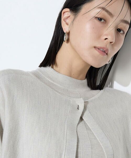 COMME CA PLATINUM S-SIZE / コムサ・プラチナ エスサイズ その他トップス | 〔 Sサイズ 〕 ウール梳毛 ツインニット | 詳細7