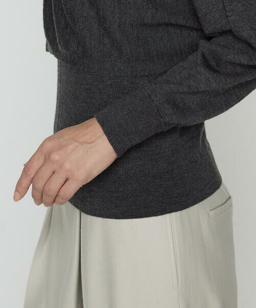 COMME CA PLATINUM S-SIZE / コムサ・プラチナ エスサイズ その他トップス | 〔 Sサイズ 〕 ウール梳毛 ツインニット | 詳細22