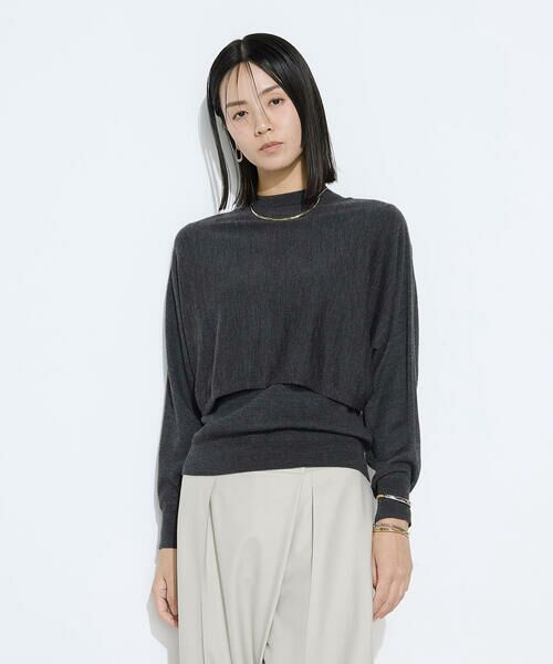 COMME CA PLATINUM S-SIZE / コムサ・プラチナ エスサイズ その他トップス | 〔 Sサイズ 〕 ウール梳毛 ツインニット | 詳細27