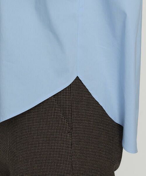 COMME CA PLATINUM S-SIZE / コムサ・プラチナ エスサイズ シャツ・ブラウス | 〔 Sサイズ 〕 コットンナイロンシャンブレー カーチフ付きシャツ | 詳細25