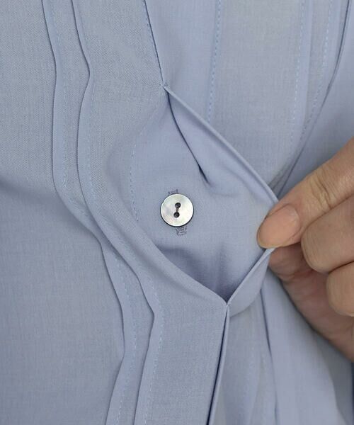 COMME CA PLATINUM S-SIZE / コムサ・プラチナ エスサイズ シャツ・ブラウス | 〔 Sサイズ 〕 フィネスボイル ボウタイシャツ | 詳細24