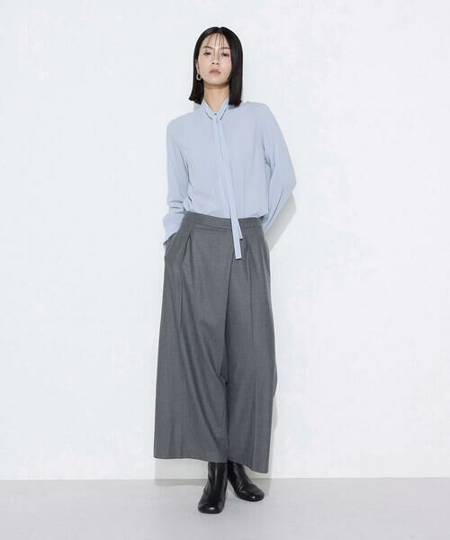 COMME CA PLATINUM S-SIZE / コムサ・プラチナ エスサイズ シャツ・ブラウス | 〔 Sサイズ 〕 フィネスボイル ボウタイシャツ | 詳細27