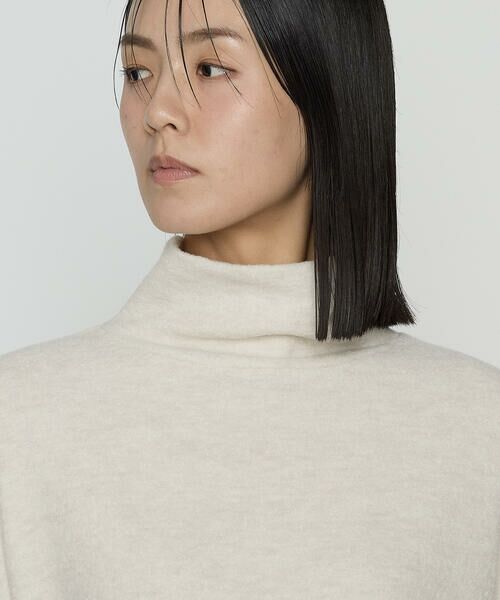COMME CA PLATINUM S-SIZE / コムサ・プラチナ エスサイズ カットソー | 〔 Sサイズ 〕 ウールブークレー  ボトルネックプルオーバー | 詳細12