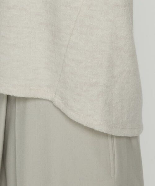 COMME CA PLATINUM S-SIZE / コムサ・プラチナ エスサイズ カットソー | 〔 Sサイズ 〕 ウールブークレー  ボトルネックプルオーバー | 詳細14