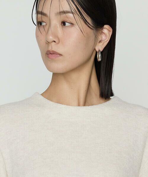 COMME CA PLATINUM S-SIZE / コムサ・プラチナ エスサイズ カットソー | 〔 Sサイズ 〕 ウールブークレー スヌード付きプルオーバー | 詳細16