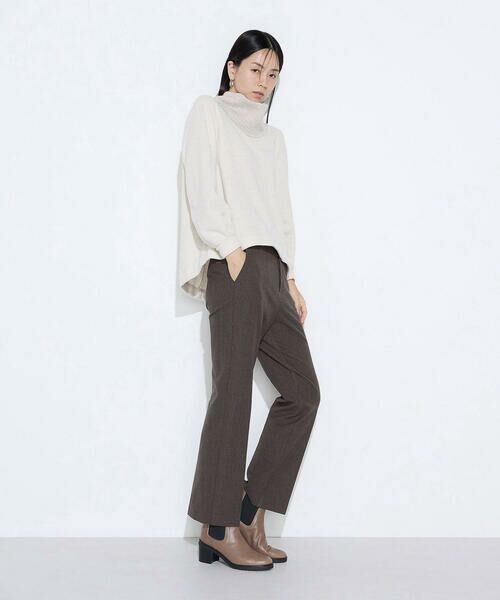 COMME CA PLATINUM S-SIZE / コムサ・プラチナ エスサイズ カットソー | 〔 Sサイズ 〕 ウールブークレー スヌード付きプルオーバー | 詳細22