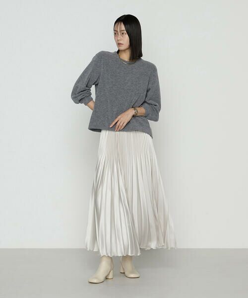 COMME CA PLATINUM S-SIZE / コムサ・プラチナ エスサイズ カットソー | 〔 Sサイズ 〕 ウールブークレー スヌード付きプルオーバー | 詳細26