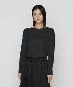 COMME CA PLATINUM S-SIZE / コムサ・プラチナ エスサイズ ニット・セーター | 〔 Sサイズ 〕 シルクコットン ベーシックニットプルオーバー