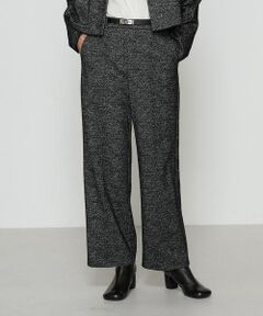 COMME CA PLATINUM S-SIZE / コムサ・プラチナ エスサイズ その他パンツ | 〔 Sサイズ 〕 ツイード柄リバージャージー パンツ