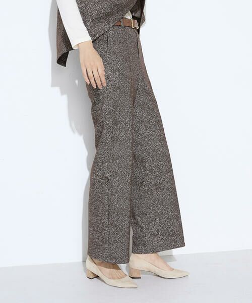 COMME CA PLATINUM S-SIZE / コムサ・プラチナ エスサイズ その他パンツ | 〔 Sサイズ 〕 ツイード柄リバージャージー パンツ | 詳細18