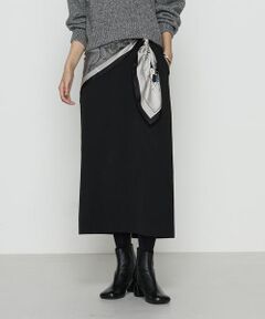 COMME CA PLATINUM S-SIZE / コムサ・プラチナ エスサイズ ミニ・ひざ丈スカート | 〔 Sサイズ 〕 裏起毛2WAYストレッチ スカート