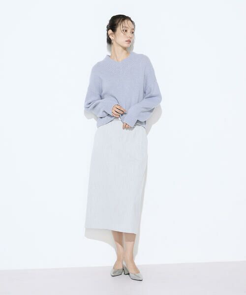 COMME CA PLATINUM S-SIZE / コムサ・プラチナ エスサイズ ミニ・ひざ丈スカート | 〔 Sサイズ 〕 裏起毛2WAYストレッチ スカート | 詳細12