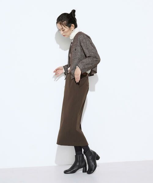 COMME CA PLATINUM S-SIZE / コムサ・プラチナ エスサイズ ミニ・ひざ丈スカート | 〔 Sサイズ 〕 裏起毛2WAYストレッチ スカート | 詳細25