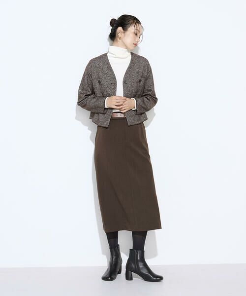 COMME CA PLATINUM S-SIZE / コムサ・プラチナ エスサイズ ミニ・ひざ丈スカート | 〔 Sサイズ 〕 裏起毛2WAYストレッチ スカート | 詳細26