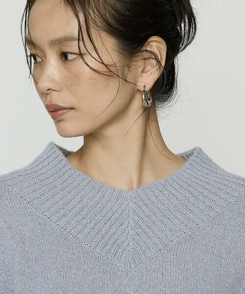 COMME CA PLATINUM S-SIZE / コムサ・プラチナ エスサイズ ニット・セーター | 〔 Sサイズ 〕 和紙ブークレー Vネックプルオーバー | 詳細24