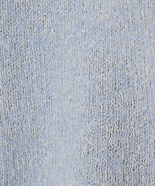 COMME CA PLATINUM S-SIZE / コムサ・プラチナ エスサイズ ニット・セーター | 〔 Sサイズ 〕 和紙ブークレー Vネックプルオーバー | 詳細27