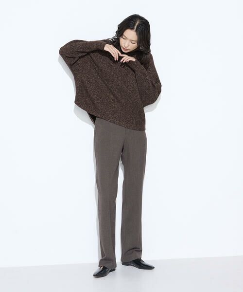 COMME CA PLATINUM S-SIZE / コムサ・プラチナ エスサイズ ニット・セーター | 〔 Sサイズ 〕 和紙ブークレー ホールガーメントプルオーバー | 詳細13