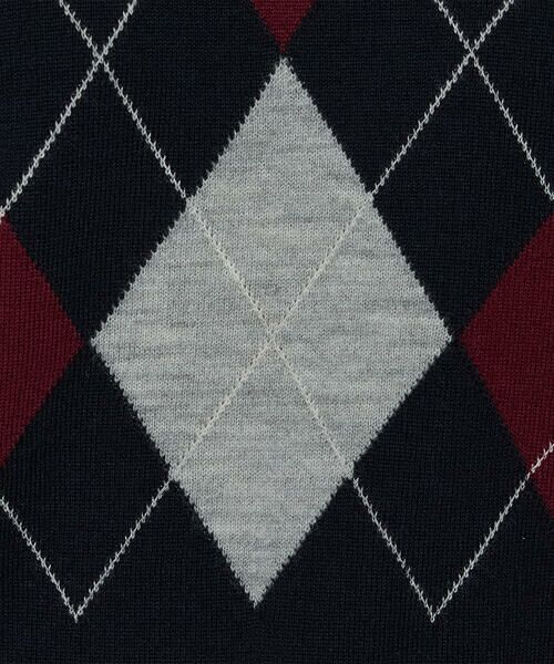 COMME CA PLATINUM S-SIZE / コムサ・プラチナ エスサイズ ニット・セーター | 〔 Sサイズ 〕 アーガイルニット プルオーバー | 詳細20