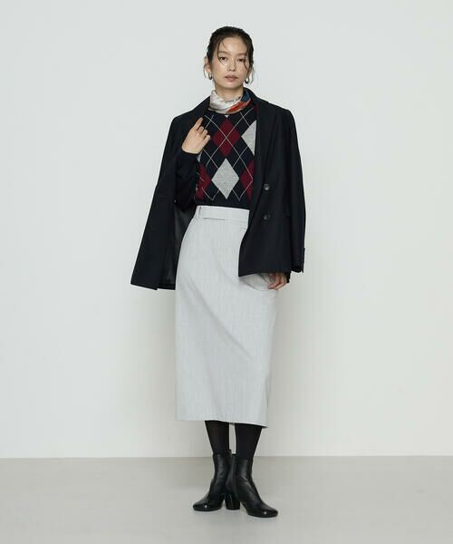 COMME CA PLATINUM S-SIZE / コムサ・プラチナ エスサイズ ニット・セーター | 〔 Sサイズ 〕 アーガイルニット プルオーバー | 詳細12