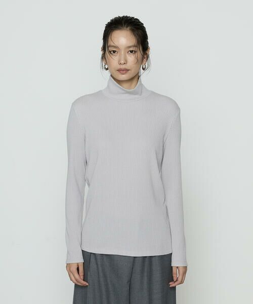 COMME CA PLATINUM S-SIZE / コムサ・プラチナ エスサイズ カットソー | 〔 Sサイズ 〕 ラグウォームリブニット タートルネックプルオーバー | 詳細24