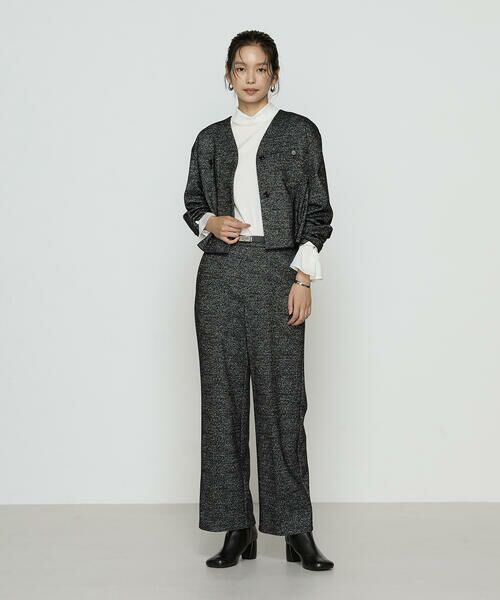 COMME CA PLATINUM S-SIZE / コムサ・プラチナ エスサイズ シャツ・ブラウス | 〔 Sサイズ 〕 フルダルスパンマイクロピーチ ブラウス | 詳細1