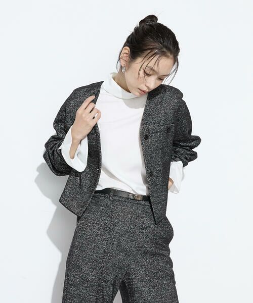 COMME CA PLATINUM S-SIZE / コムサ・プラチナ エスサイズ シャツ・ブラウス | 〔 Sサイズ 〕 フルダルスパンマイクロピーチ ブラウス | 詳細4