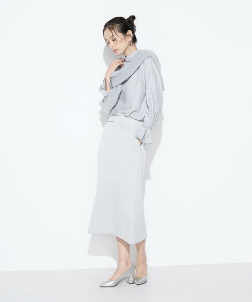 COMME CA PLATINUM S-SIZE / コムサ・プラチナ エスサイズ シャツ・ブラウス | 〔 Sサイズ 〕 フルダルスパンマイクロピーチ ブラウス | 詳細23