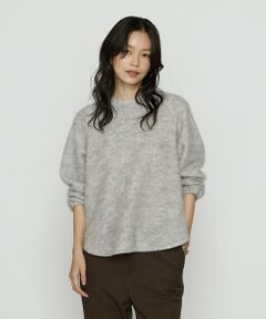 COMME CA PLATINUM S-SIZE / コムサ・プラチナ エスサイズ カットソー | 〔 Sサイズ 〕 アルパカ混 ラグランスリーブプルオーバー