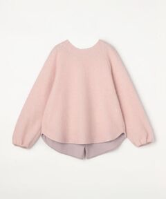 COMME CA PLATINUM S-SIZE / コムサ・プラチナ エスサイズ カットソー | 〔 Sサイズ 〕 アルパカ混 ラグランスリーブプルオーバー