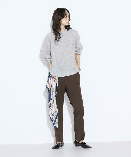 COMME CA PLATINUM S-SIZE / コムサ・プラチナ エスサイズ カットソー | 〔 Sサイズ 〕 アルパカ混 ラグランスリーブプルオーバー | 詳細12