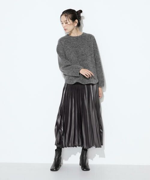 COMME CA PLATINUM S-SIZE / コムサ・プラチナ エスサイズ カットソー | 〔 Sサイズ 〕 アルパカ混 ラグランスリーブプルオーバー | 詳細19