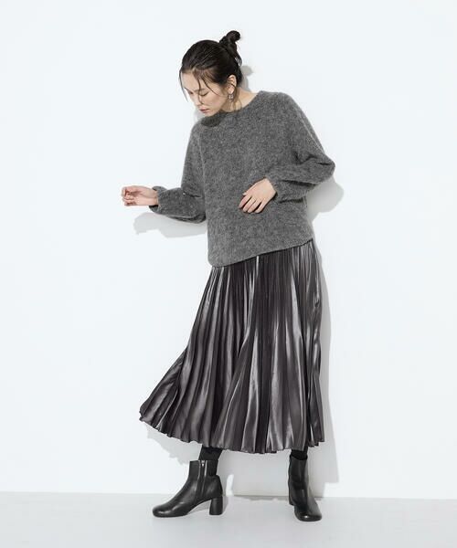 COMME CA PLATINUM S-SIZE / コムサ・プラチナ エスサイズ カットソー | 〔 Sサイズ 〕 アルパカ混 ラグランスリーブプルオーバー | 詳細20