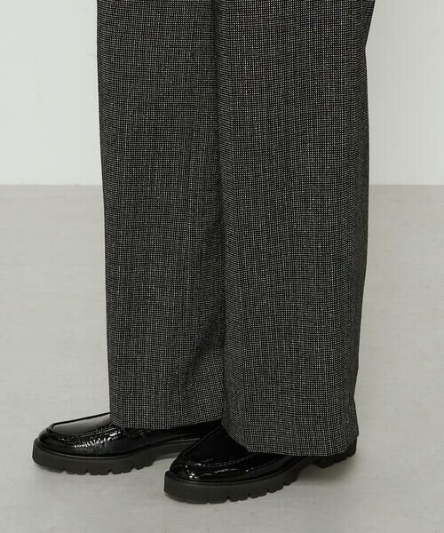 COMME CA PLATINUM S-SIZE / コムサ・プラチナ エスサイズ その他パンツ | 〔 Sサイズ 〕 ピンヘッドツイード ワイドパンツ | 詳細10
