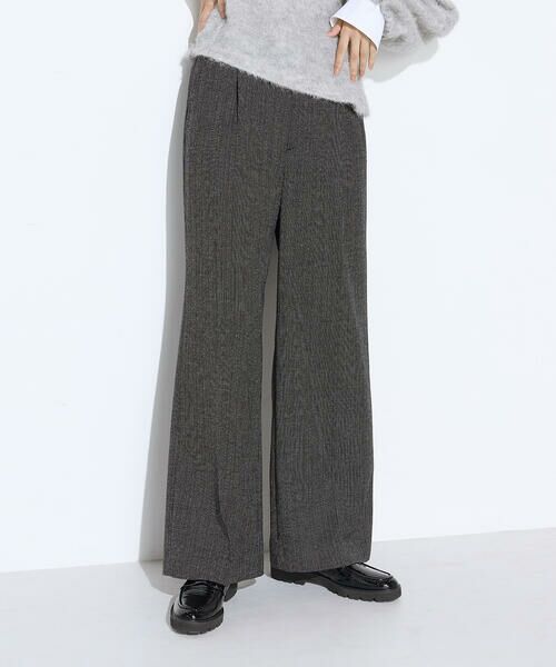 COMME CA PLATINUM S-SIZE / コムサ・プラチナ エスサイズ その他パンツ | 〔 Sサイズ 〕 ピンヘッドツイード ワイドパンツ | 詳細13